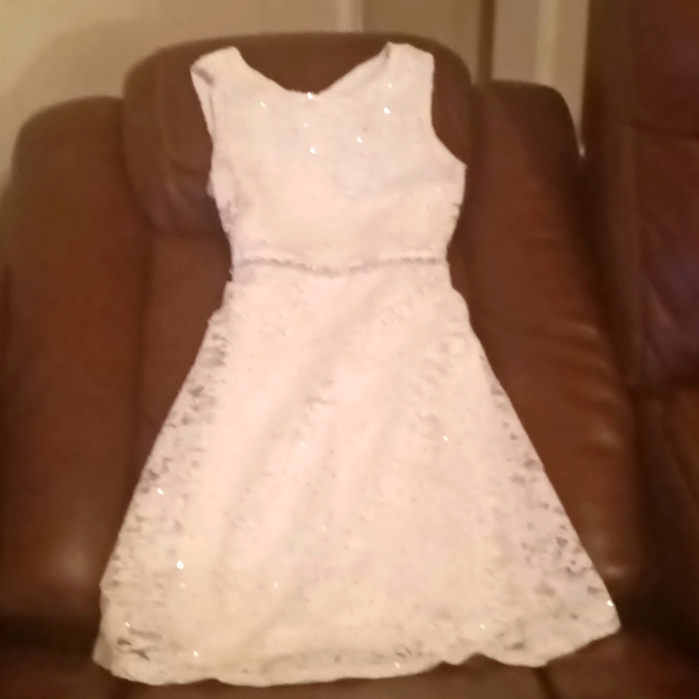 White dress